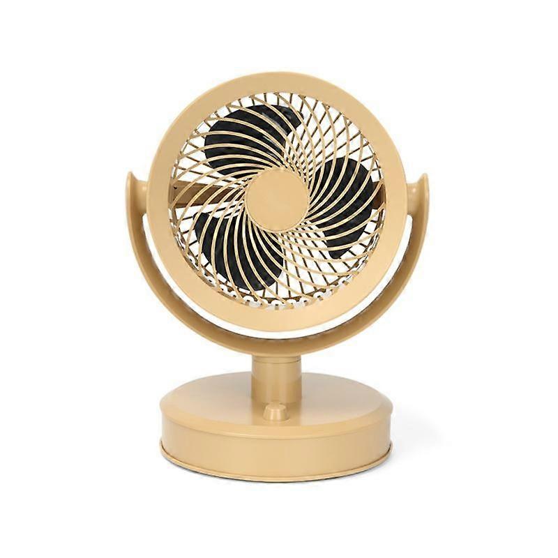 Portable Desktop Small Fan Without Light (Khaki)