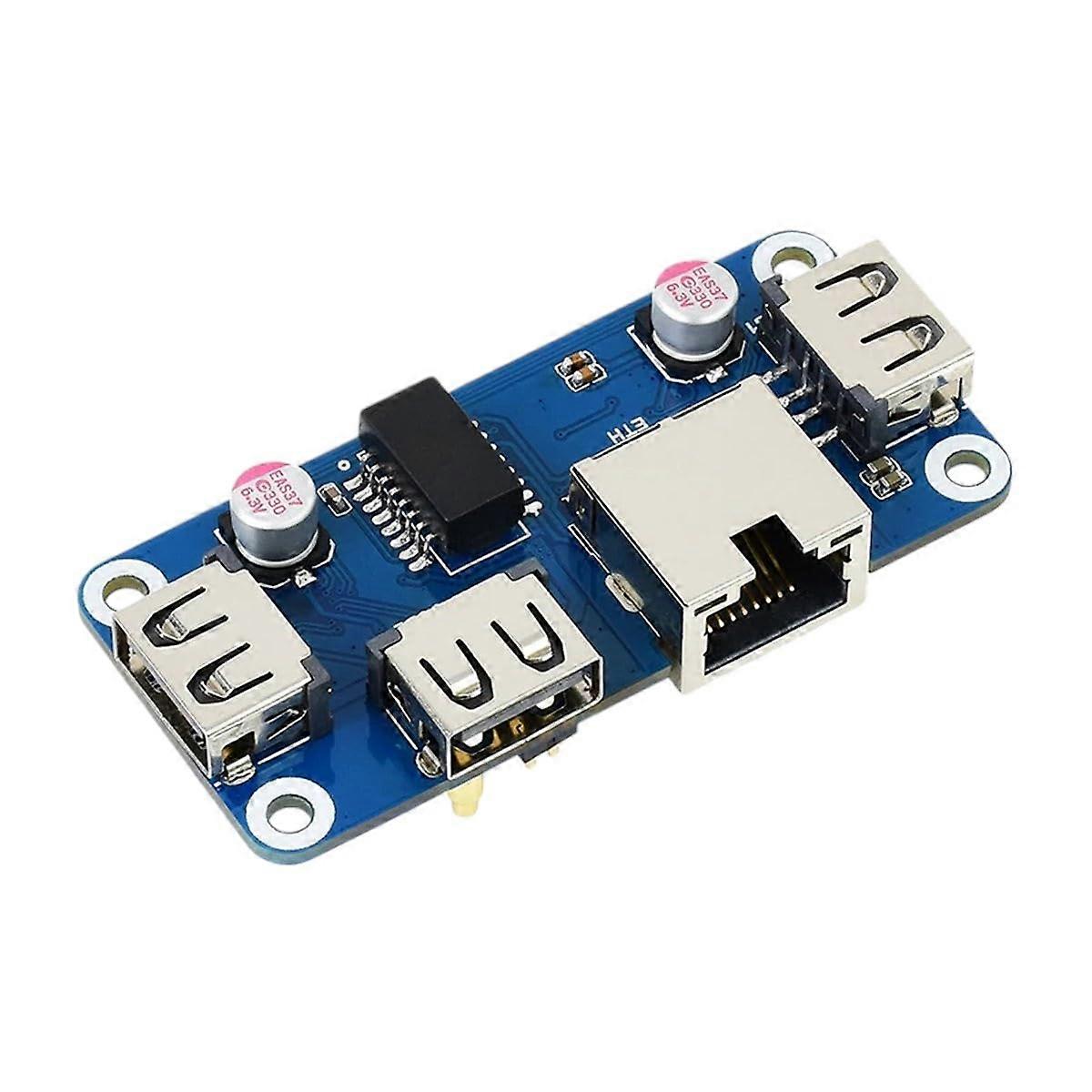 Only Hat (B) | Cn | Raspkberry Pi Poe Ethernet Usab Hub Hat 3 X 2.0 Ports Rj45 802.3Af