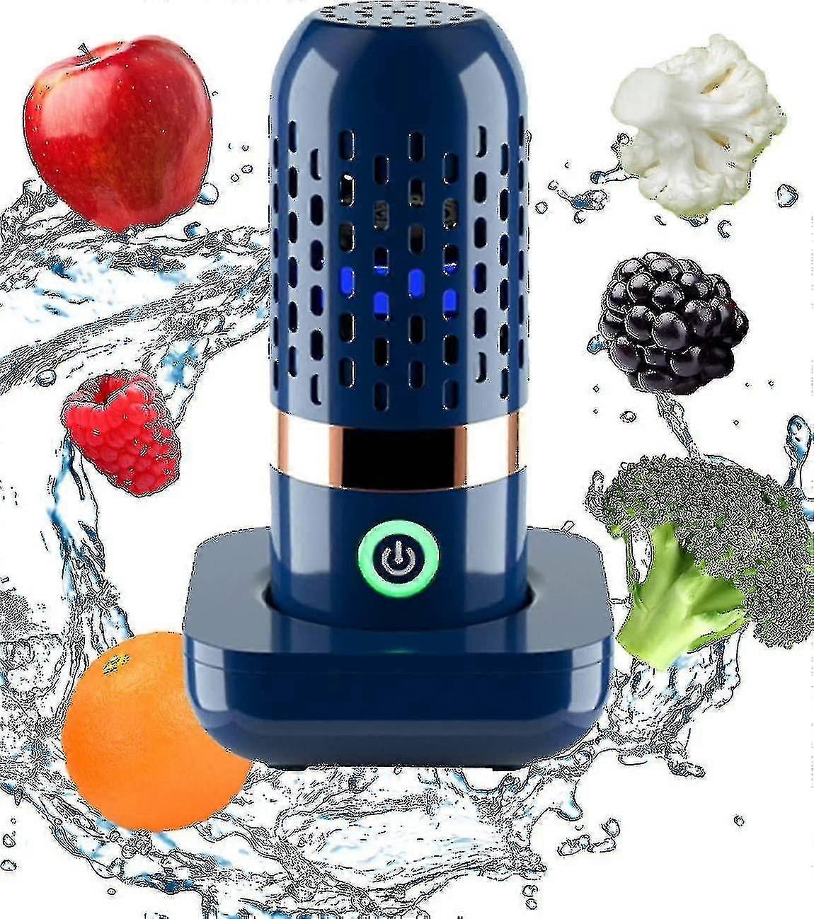Fruit And Vegetable Cleaning Machine,portable Fruit And Vegetable Purifier Usb Wireless Fruit Cleaner Device