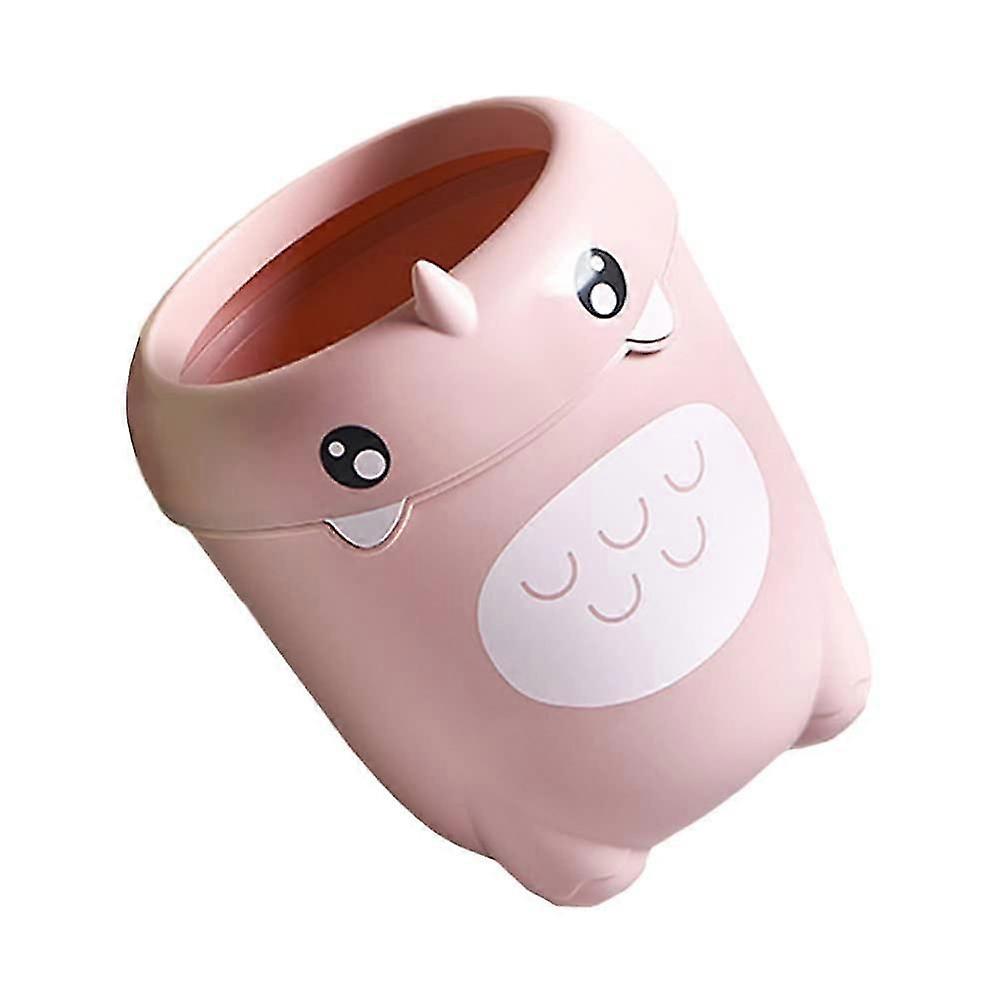 Dinosaur Trash Can Pink