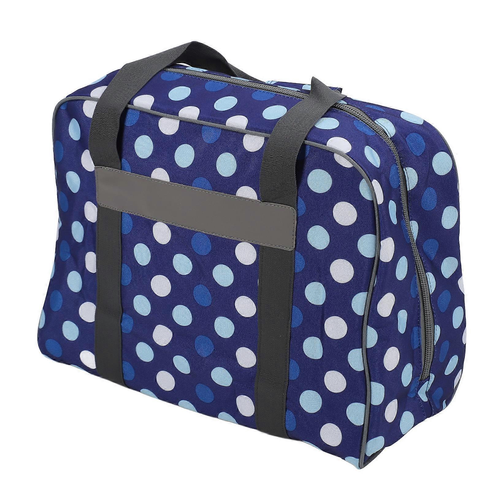 Rugged Blue Sewing Machine Case 31.8x24x48cm Large Capacity