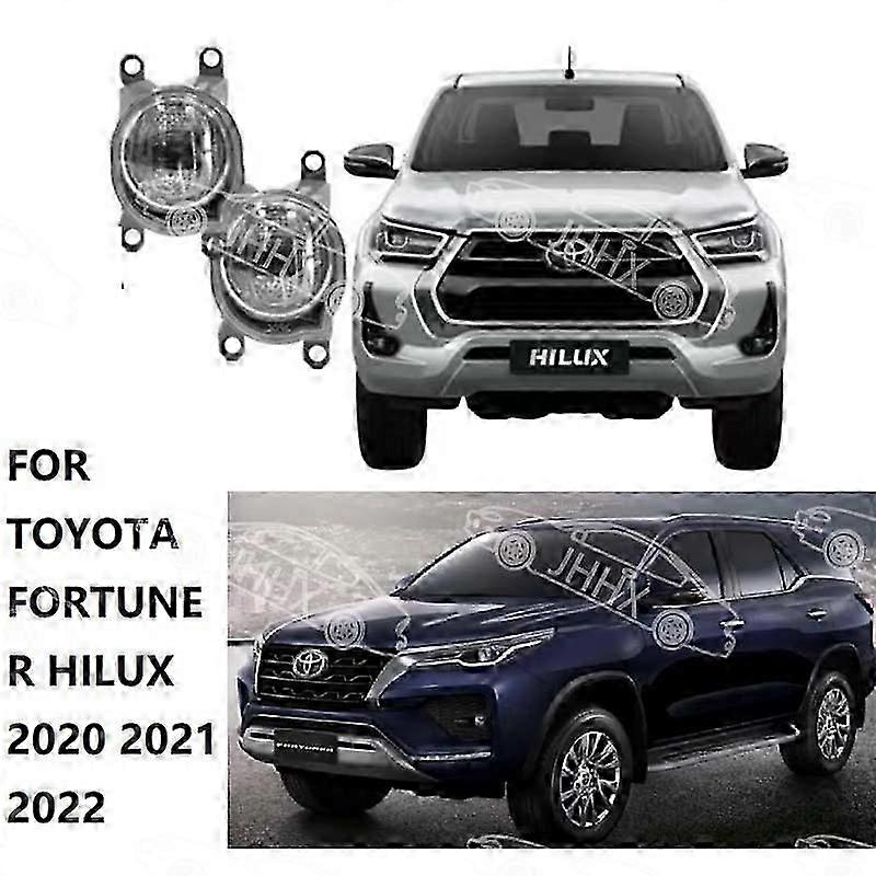 Compatible Hilux Hilux 2020 2021 2022 Fog Light Front Bumper Light Front Anti-fog Light Fog Light Assembly