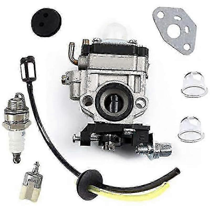 Kawasaki TH34 25cc Carburetor Kit with Free Spark Plug - Easy Installation