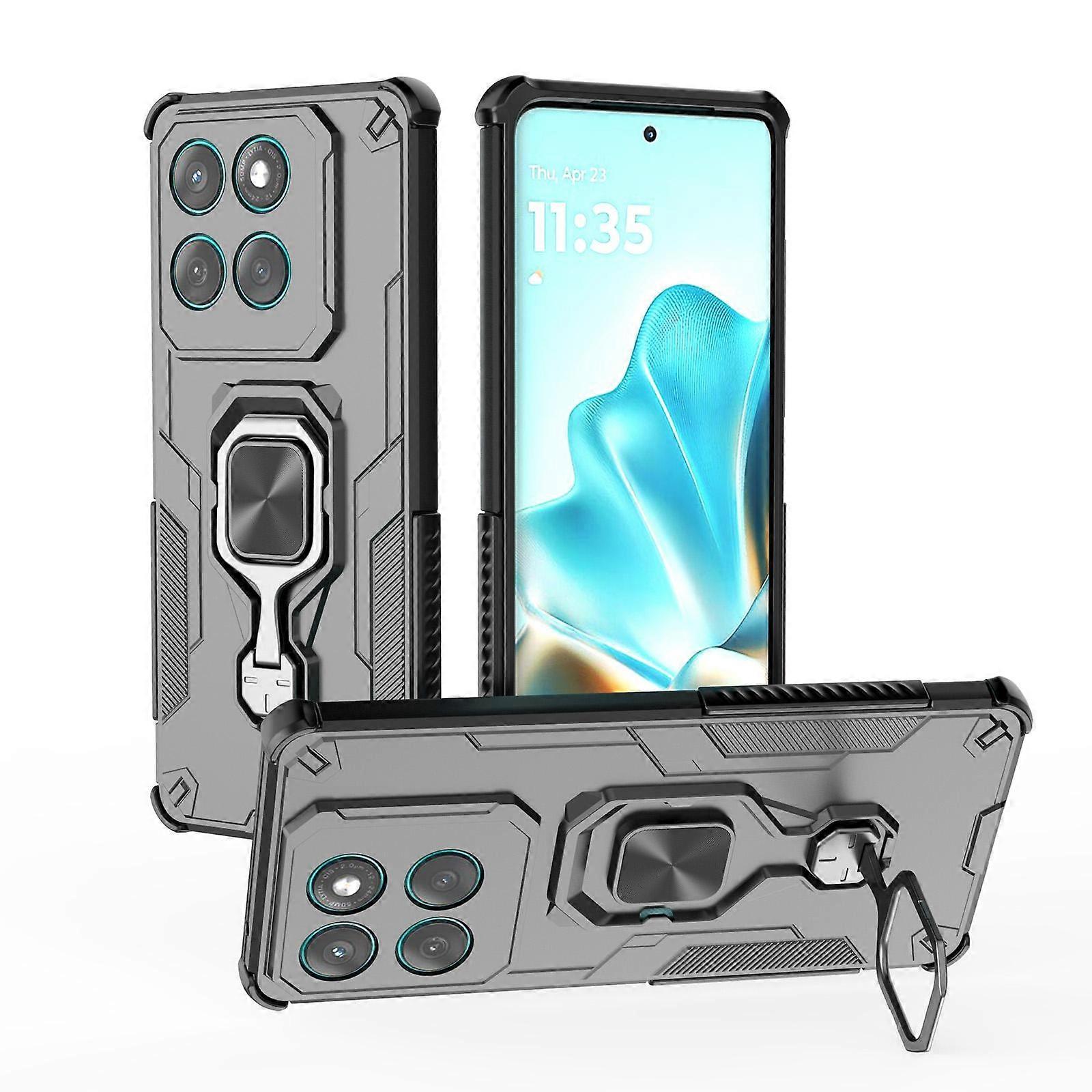 Metal Kickstand TPU Hybrid PC Phone Case