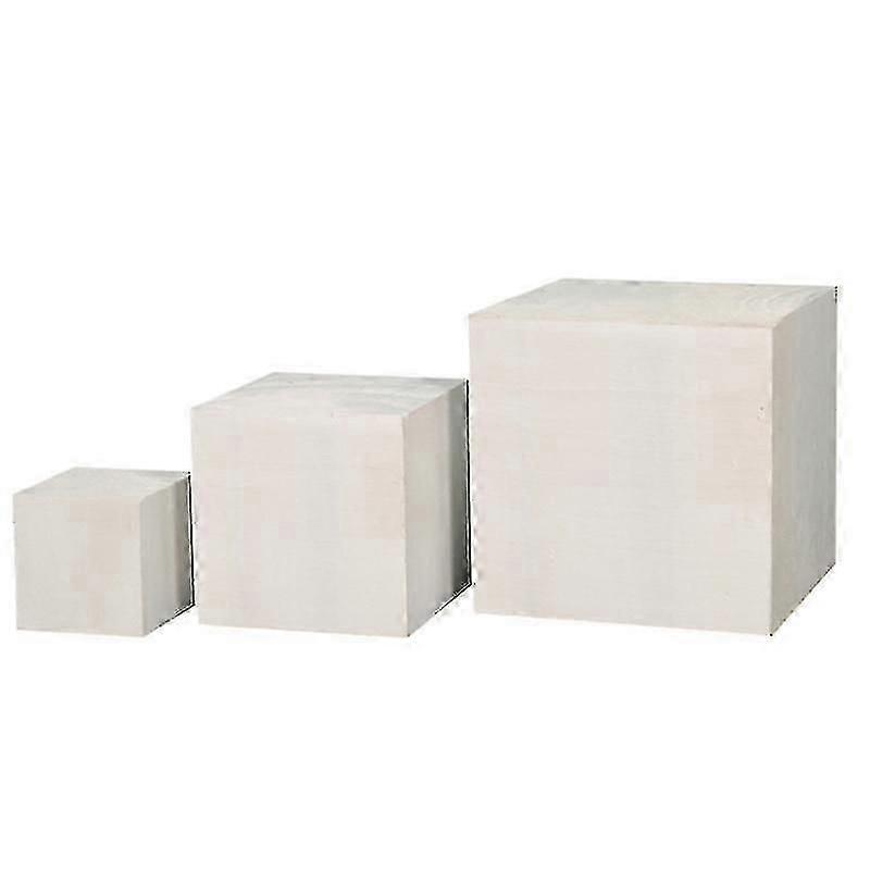 11X11x11cm White Special Occasion Card Boxes & Holders 3pcs Geometry Cube Models Cube Photography Pr