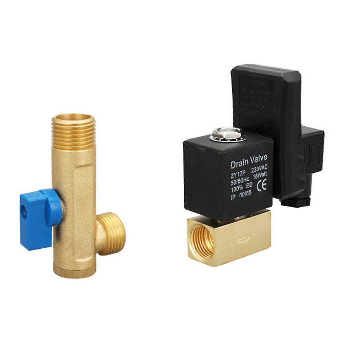 Electronic Drain Valve Air Compressor Filter Dryers Air Storage Tank Drain Cooler Separators Electr