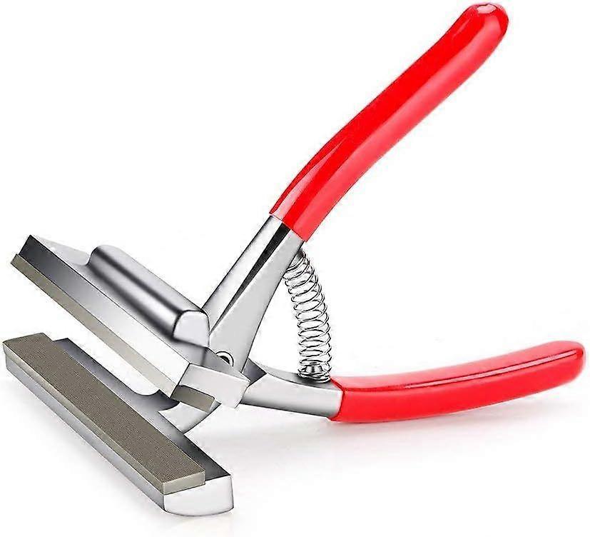 Extra large alloy canvas clamp with padded spring return handle for stretcher