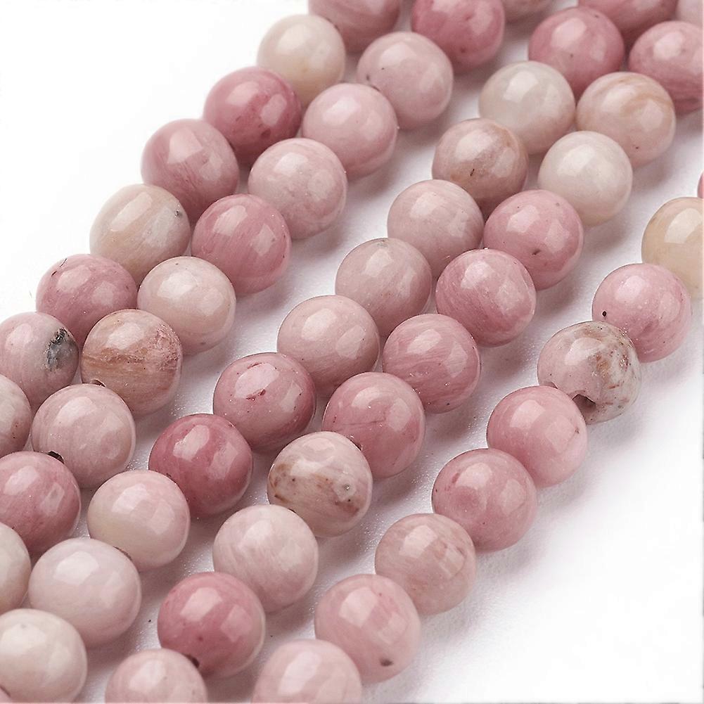 5Strands Natural Rhodonite Beads Strands Grade A Loose Stones