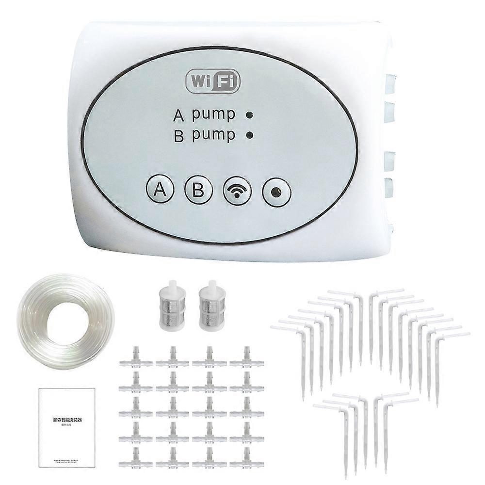Wifi Gardening Water Timer Cellphone APP Control Garden Automatic Watering Device Balcony Intelligent Irrigation System Controller