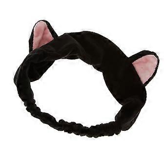 Stirnband Stirnband Haarbänder Haarschmuck Stirnband mit Katze Ohr für Gesicht Waschen Make Up