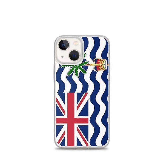 iPhone Case - Multicolored - British Territory Flag - Soft - TPU - Compatible with iPhone 13 mini