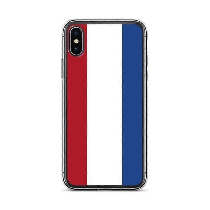 iPhone Case - Netherlands Flag - Flexible - Multicolor - Compatible with iPhone XS - Vertical