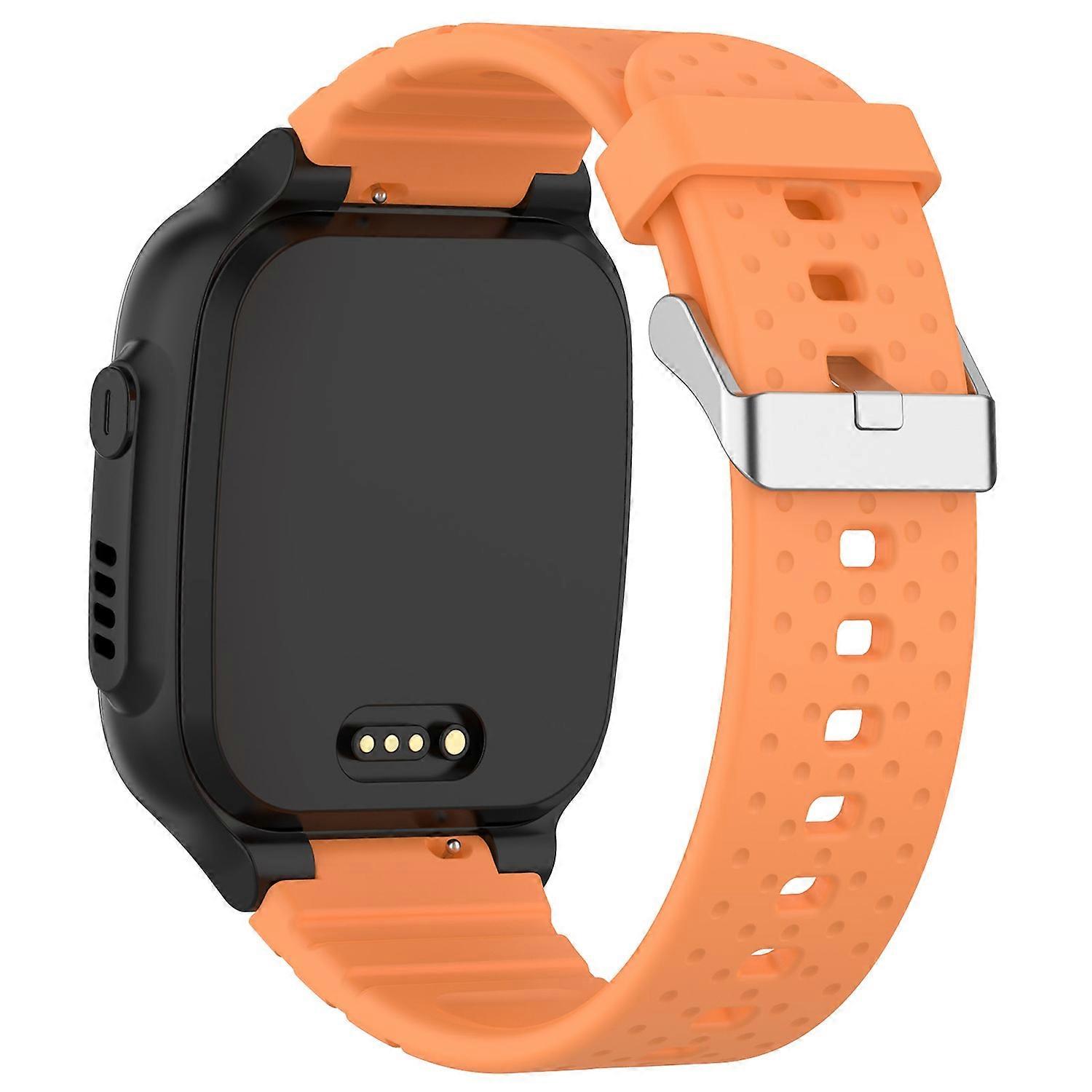 Watch Bands for Xplora X5 / X5 Play , Quick Release Silicone Wrist Strap with Tool - Orange