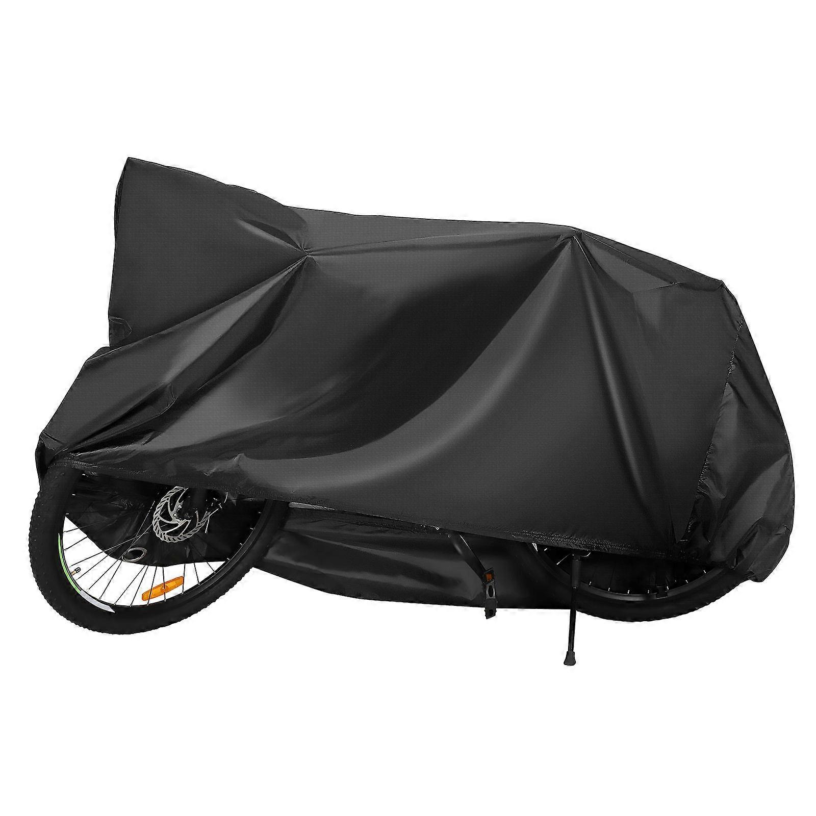 Wind-Resistant Bike Protection, Lightweight Material with Lock Capability, Great for Trips