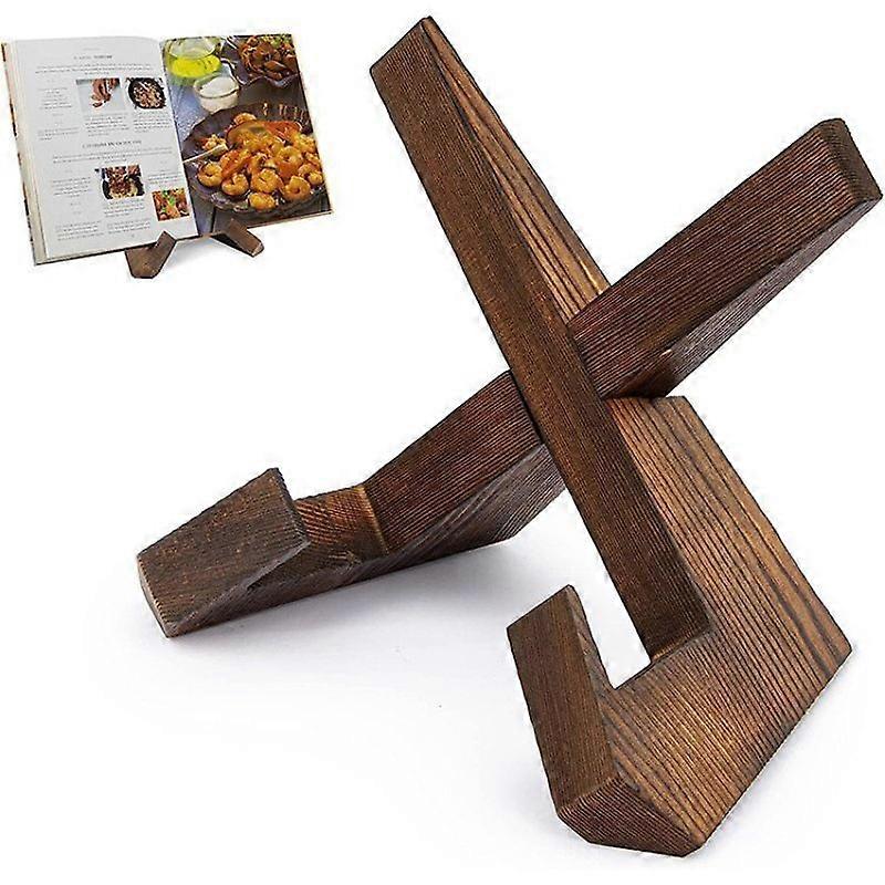Display Stand, Decorative Plate Holder Wooden Stand Photo Frame Holder for Picture Frame, Decorative Tabletop Easel for Exhibition