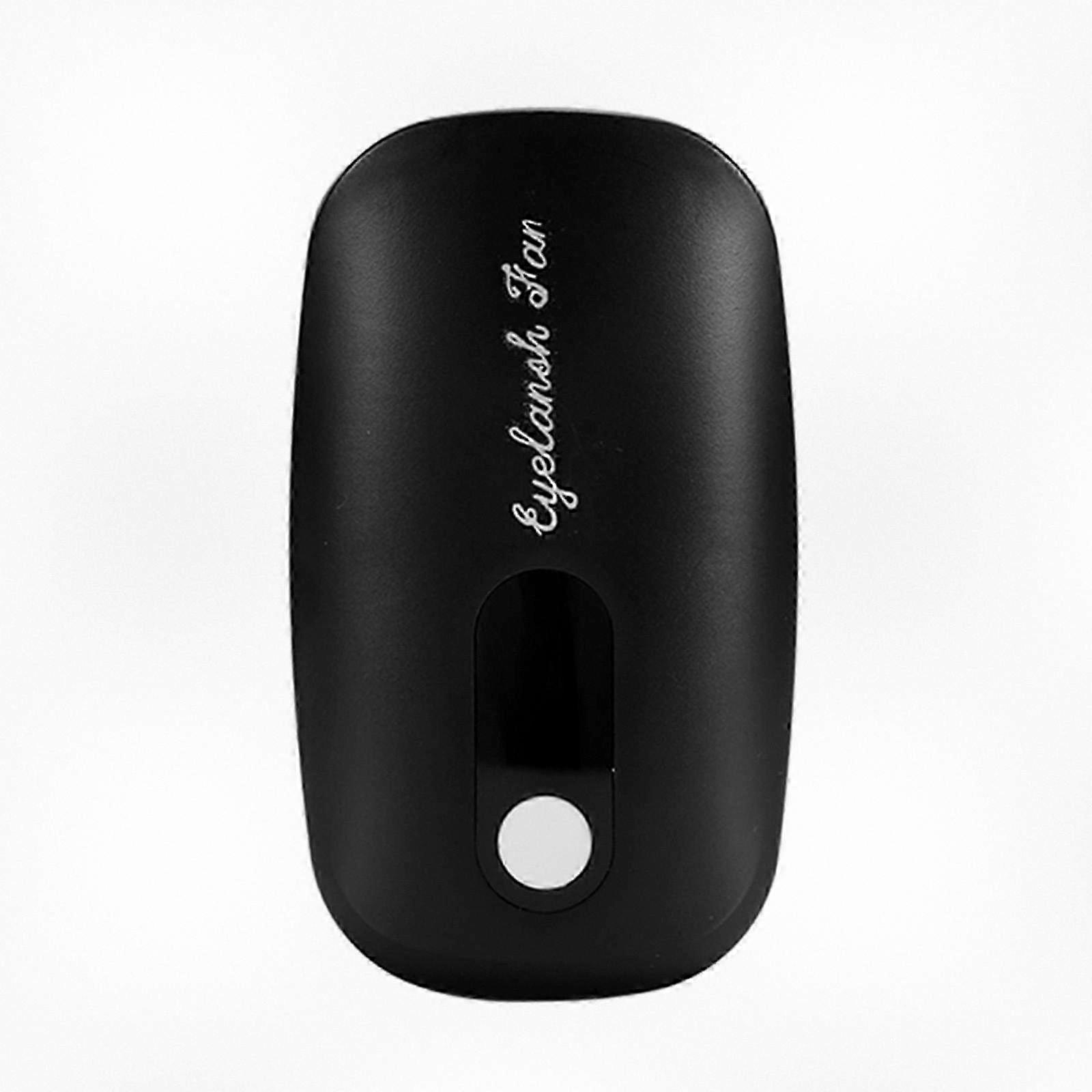 Portable Mini Eyelash Fan in Rose Red for Quick Drying of False Lash Glue - Ideal for Extensions