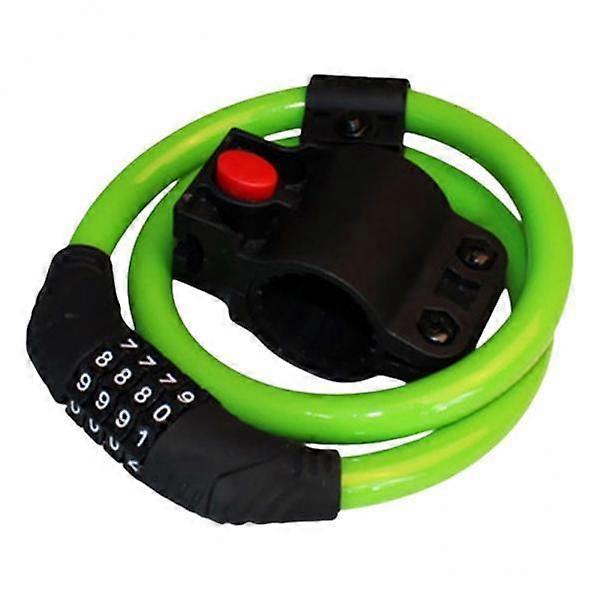 2xPassword Code Lock Resettable Combination Motorcycle Scooter Green