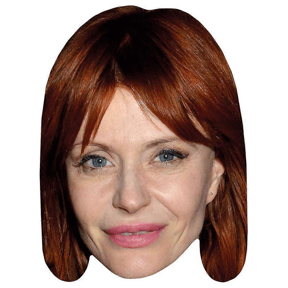 Fabienne Demal (Lipstick) Celebrity Mask, Flat Card Face