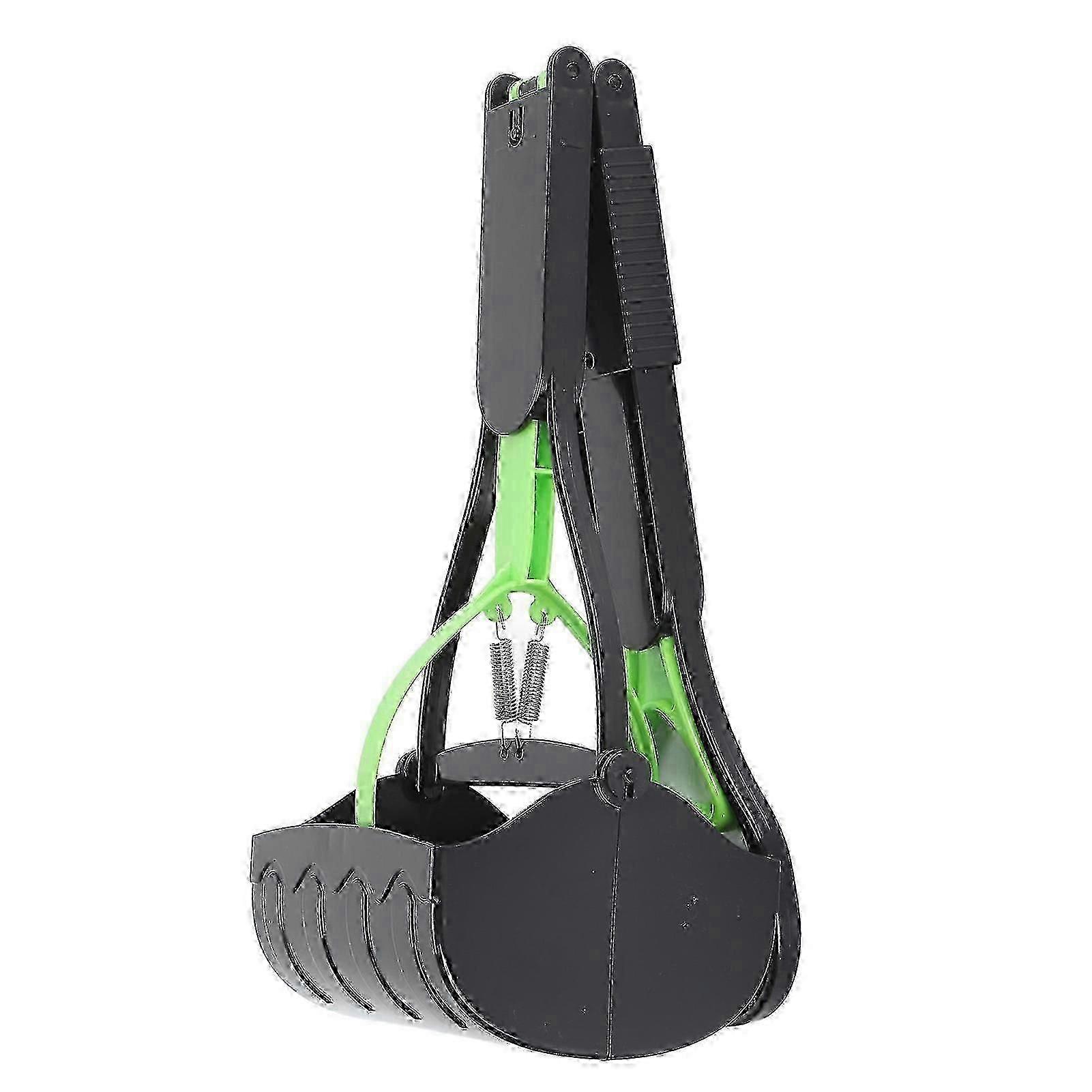 2025 Foldable Dog Poop Scoop Long Handle Large Capacity Pet Waste Cleaner for All Dogs