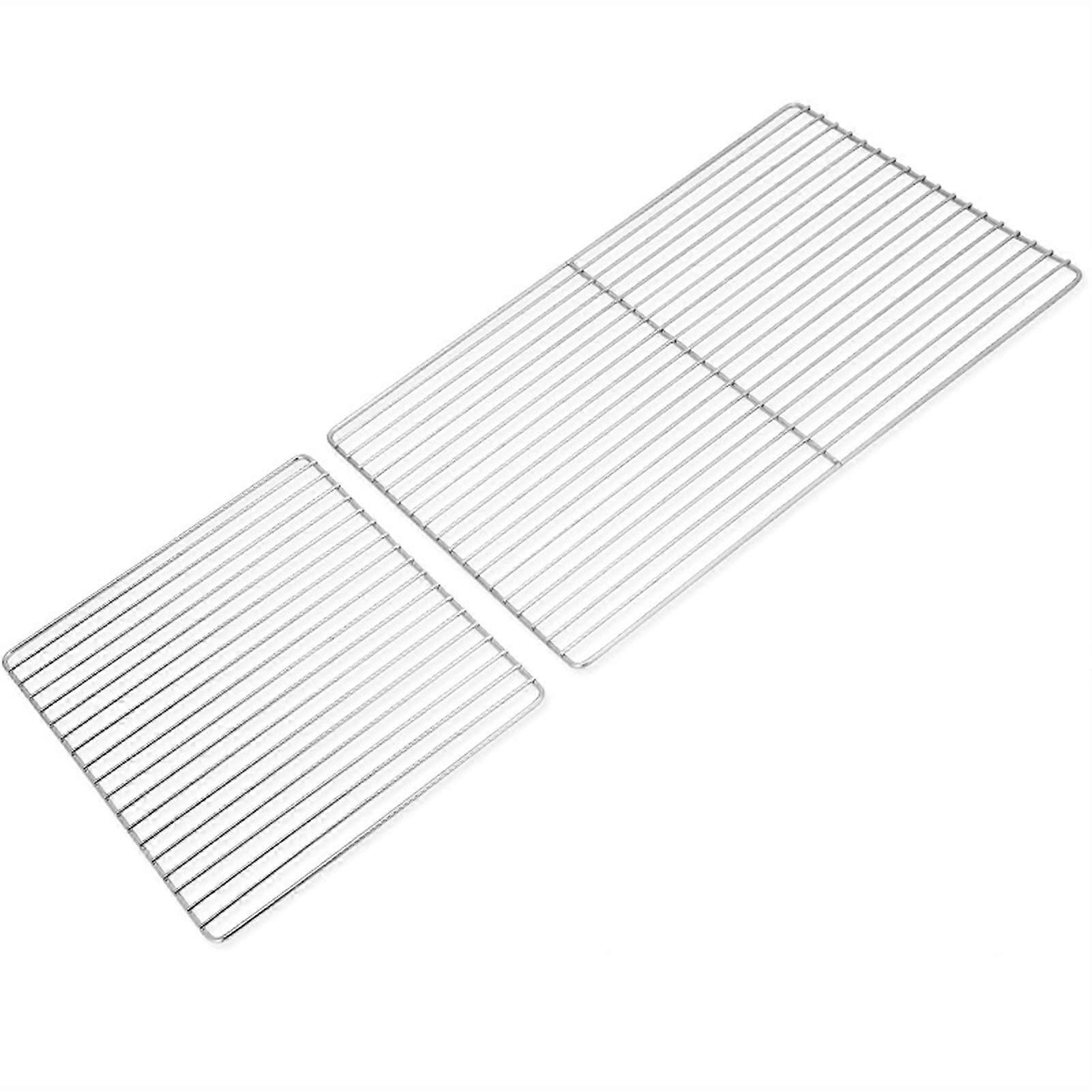 BBQ Mesh Grillmatte Stainless Steel Rectangular Grill Mat Outdoor Barbecue Accessory 30x45 Cm
