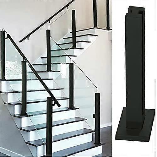 Stainless platform loft baluster system, medium post height 65 cm