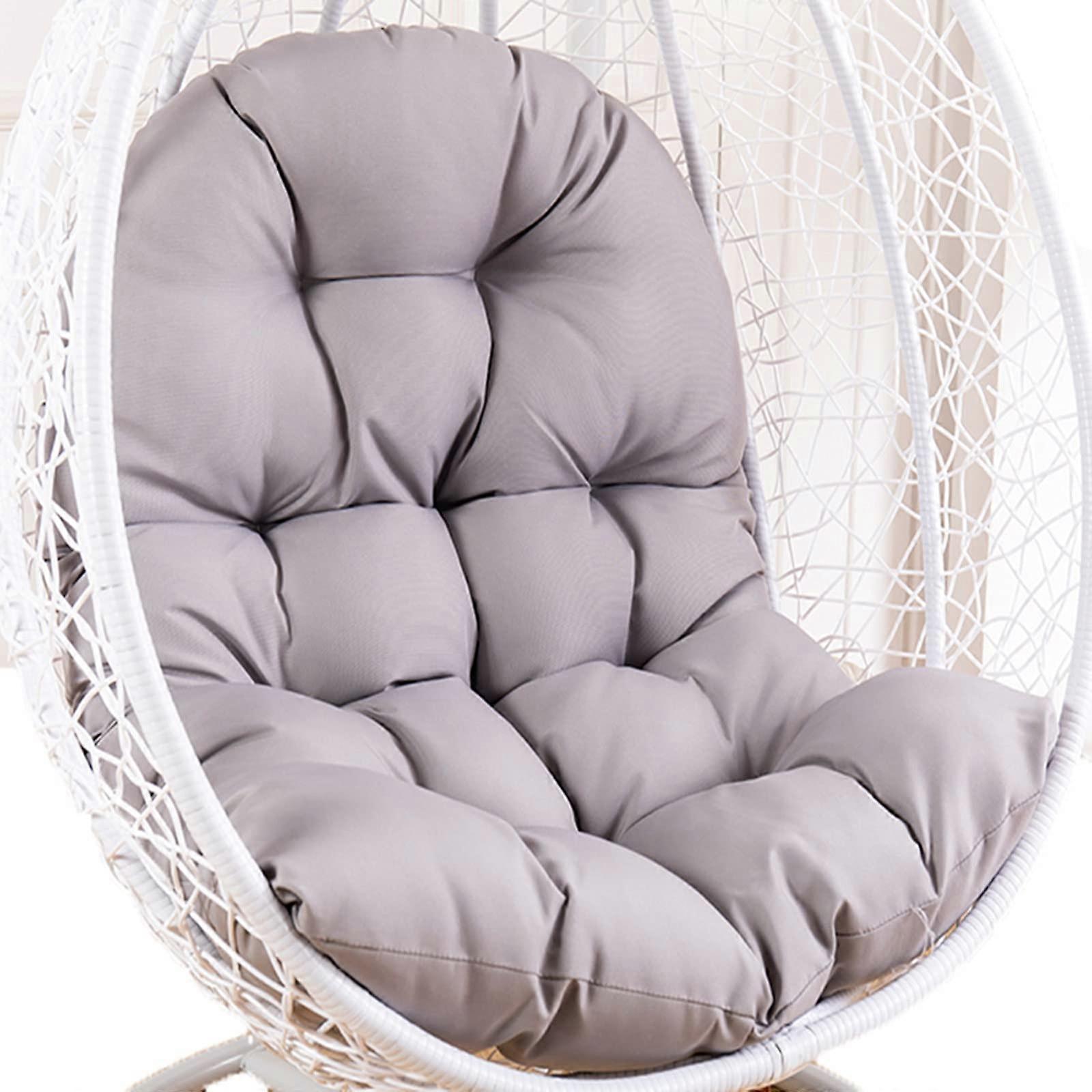 Hanging Hammock Chair Cushion Replacement Large Sun Resistant Grey