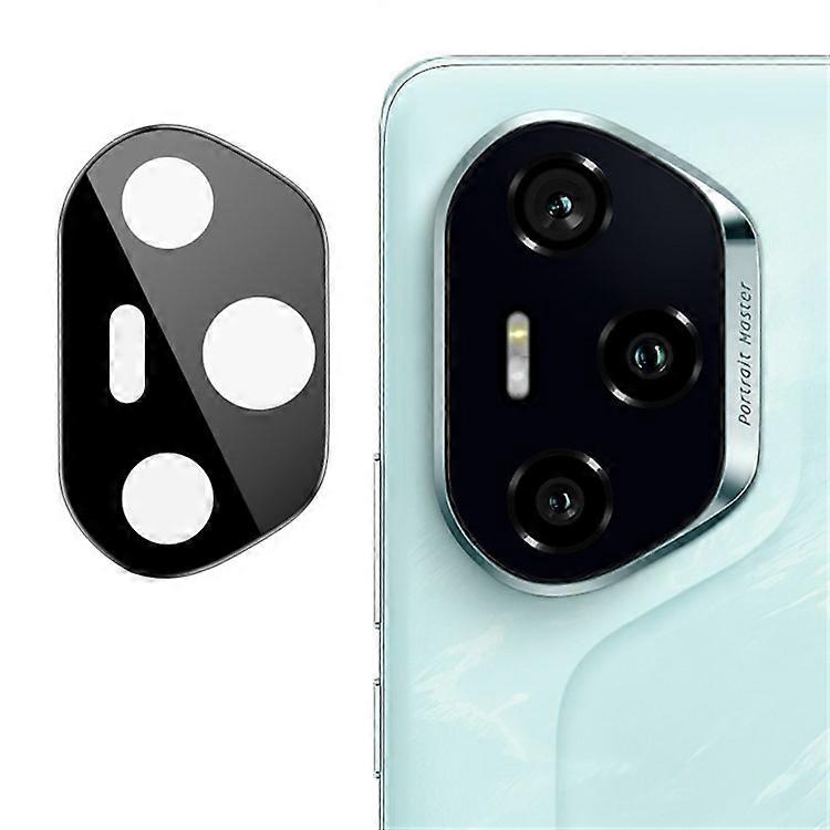 IMAK互換Honor 300 Pro / 300ウルトラカメラレンズプロテクター強化ガラスHDクリアレンズフィルム(ブラックバージョン)
