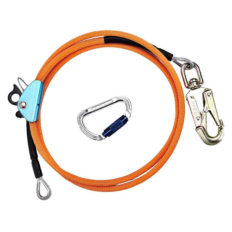 1/2 Inch x 8 Inch Steel Wire Core Flip Line Kit Positioning Rope