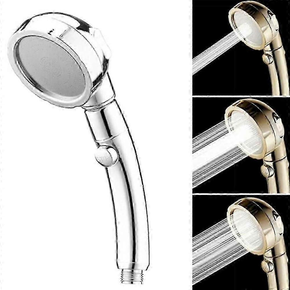 High Pressure Water Saving Hand Shower Head with 3 Jet Functions
