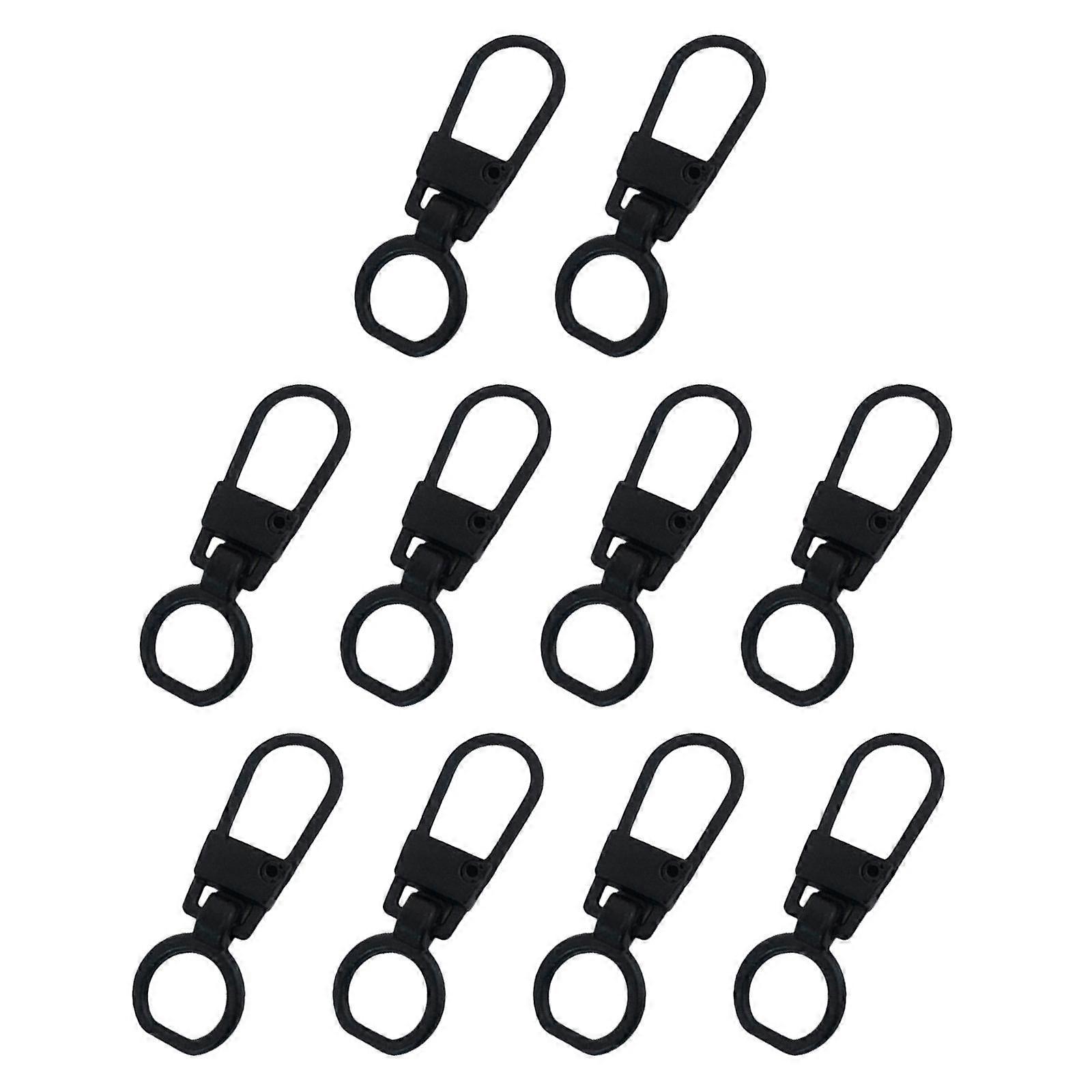 Zipper Pull Replacement Parts,10 Pcs Zipper Pull Tabs Replacement zipper tag
