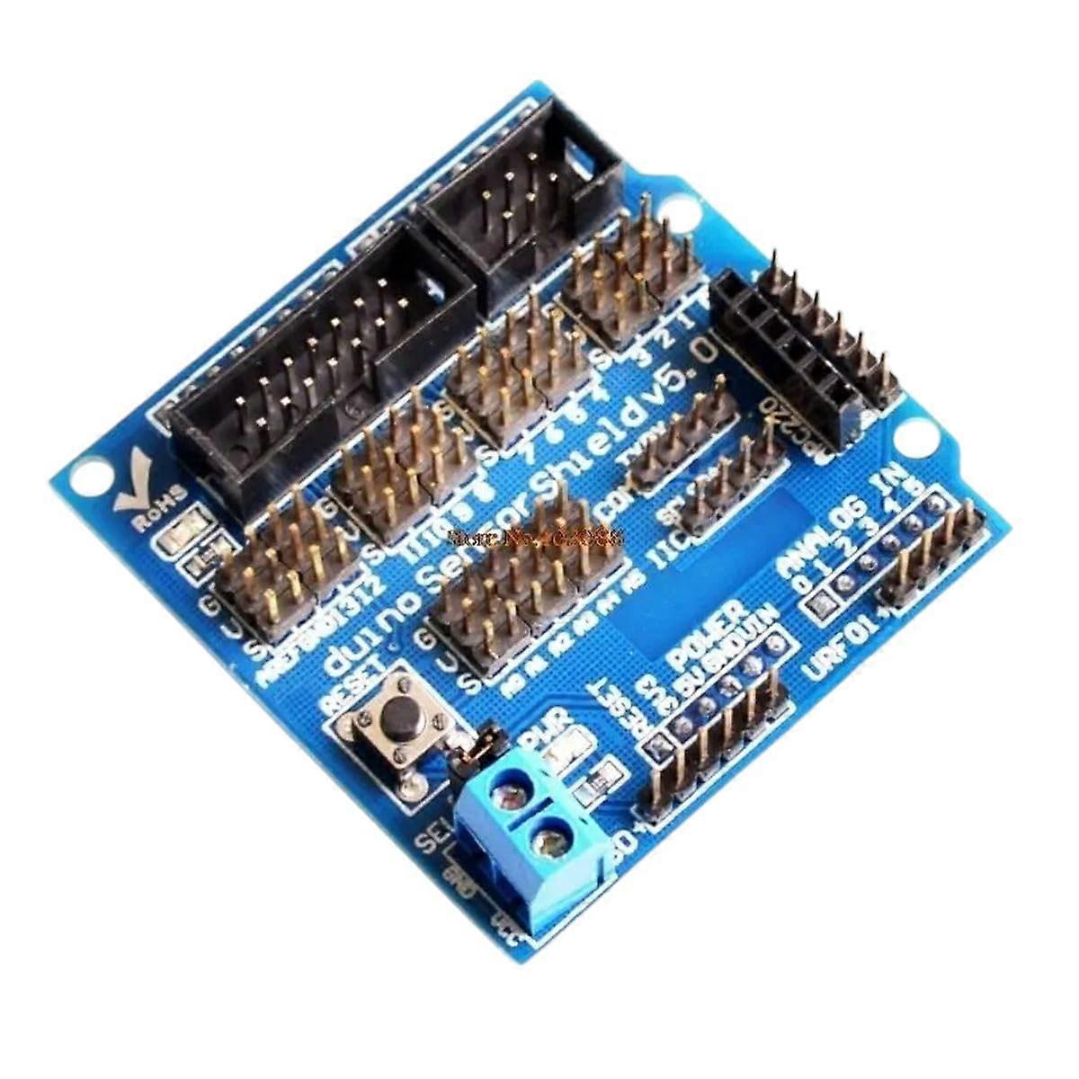 v5.0 Sensor Shield Expansion Board For Electronic Building Blocks Robot Accessories V5 Expansion 2025 Model