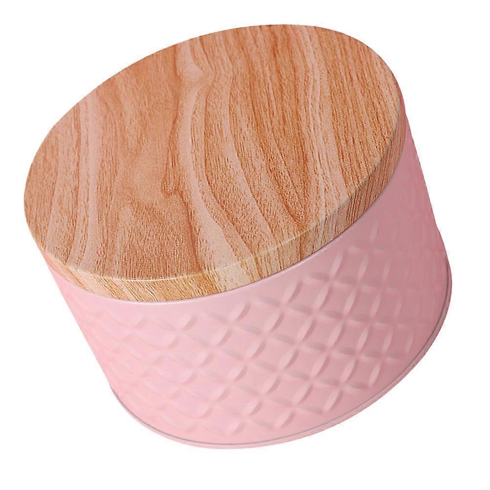 Sturdy Pink Bakery Box with Lid – Durable Storage Container for Cookies, Candies & Snacks, Ideal for Home & Treats Organization