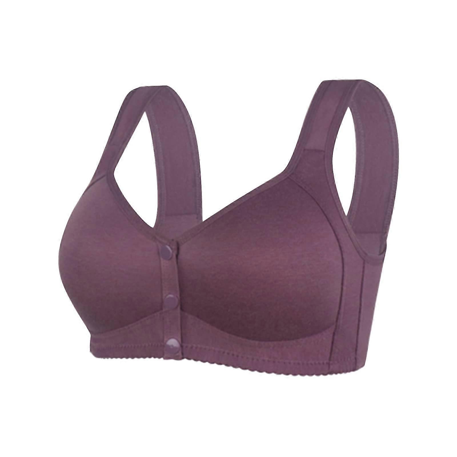 Classic Bra Breathable Underwear Nursing Underwear Front Closure Underwire Bra Soft Cup