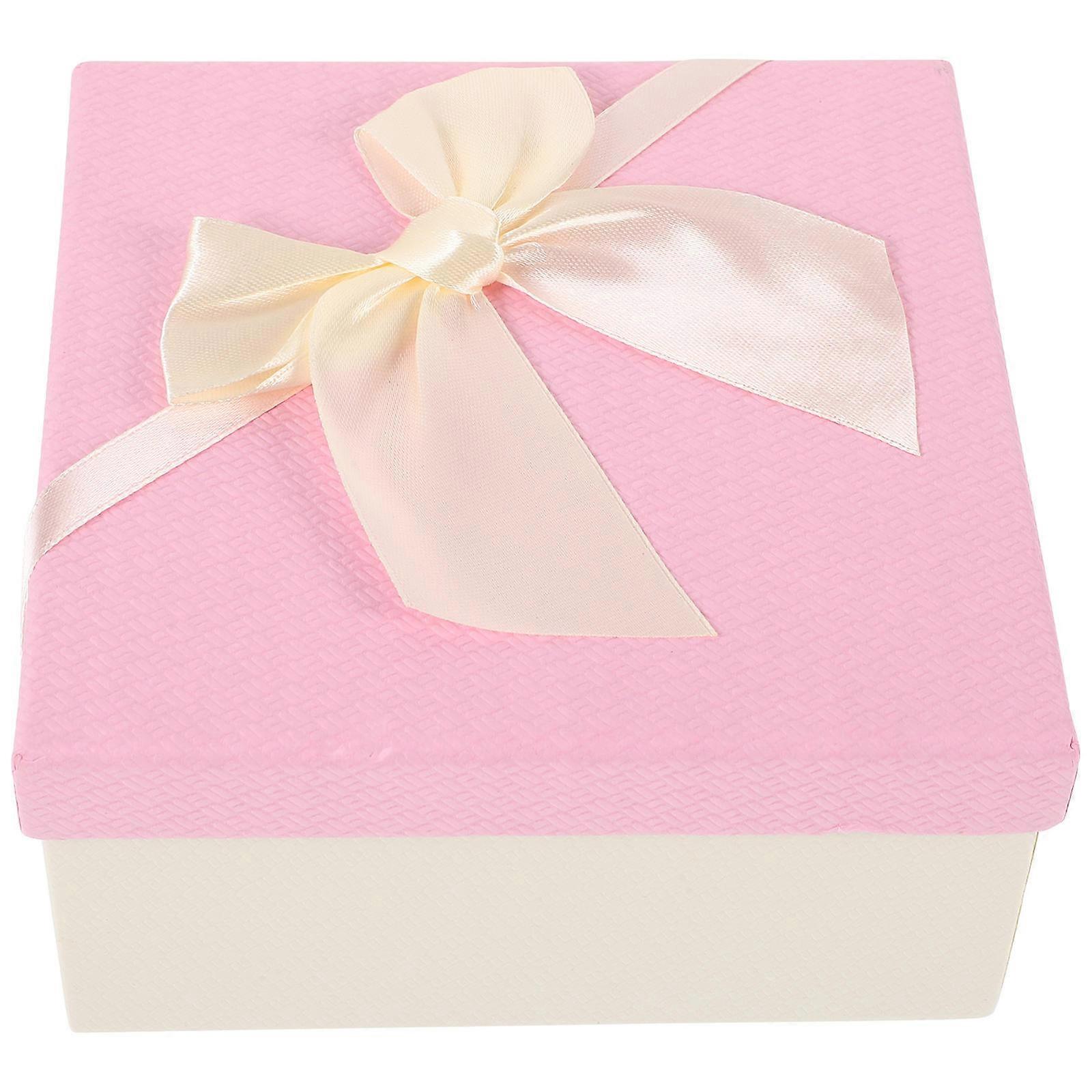 Decorative Boxes With Lids Square present Box Beautiful Soap Flower Blue 15x7.5cm Decoration Dinner 1Pack