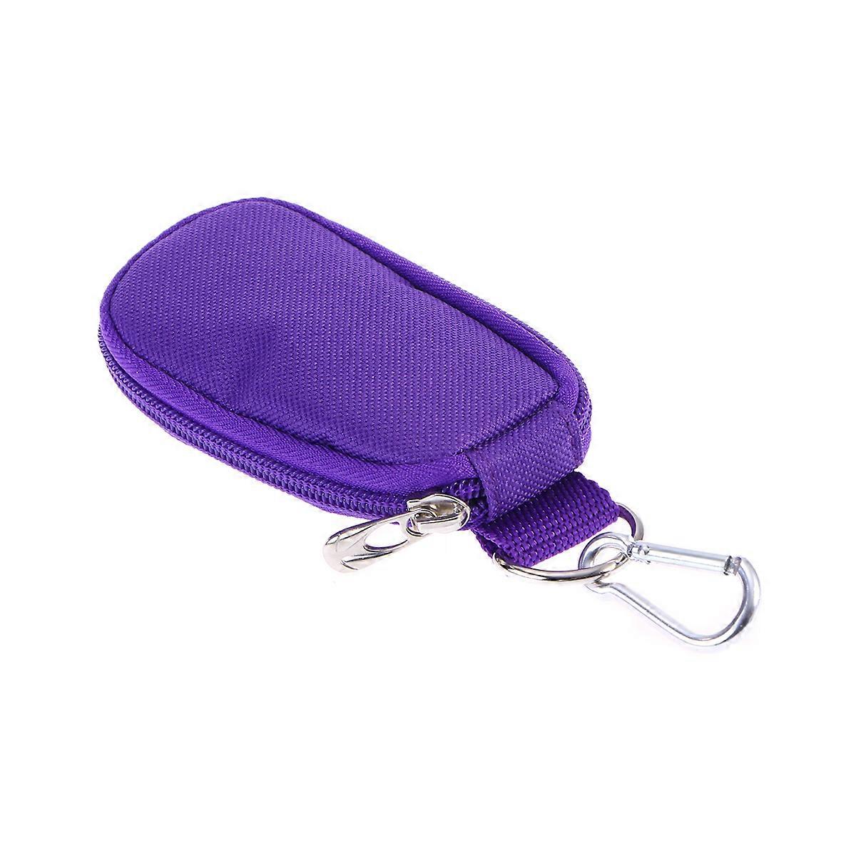 Essential Oils Case Holder Travel Home Use Purple 1Set