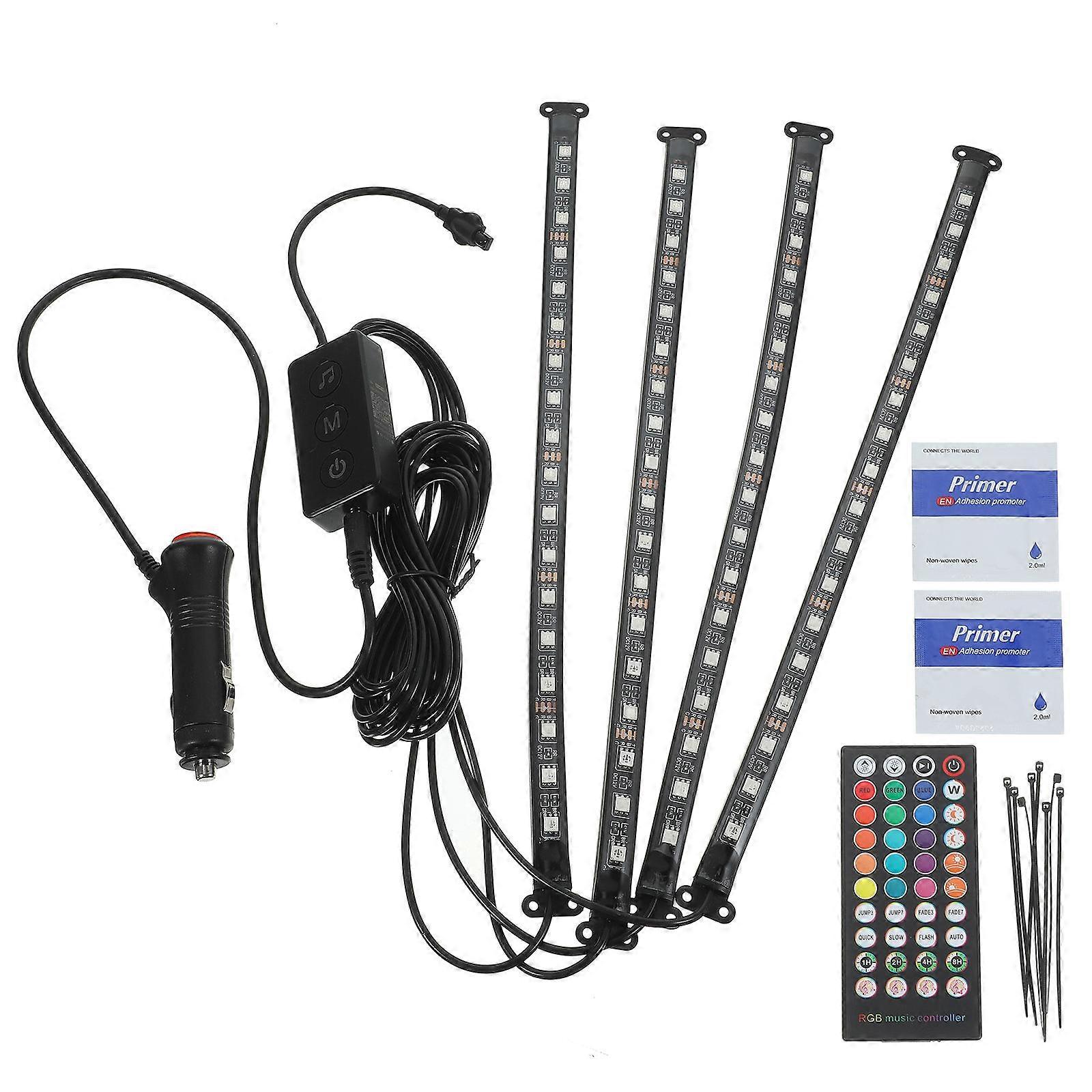 Strip Lights For Interior Light With Remote Control And Control For Interior Lighting 1Set