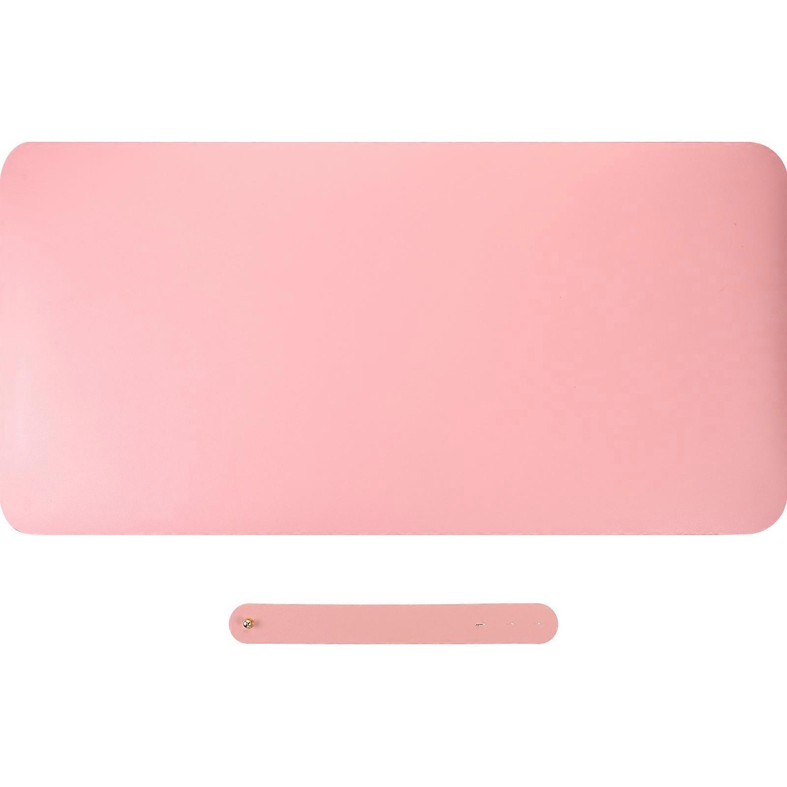 Gaming Desk Pad Keyboard Cushion Pink Rectangular Easy To Install For Gaming Enthusiasts Office Workers Students 60.00X30.00X0.20cm 1Pcs