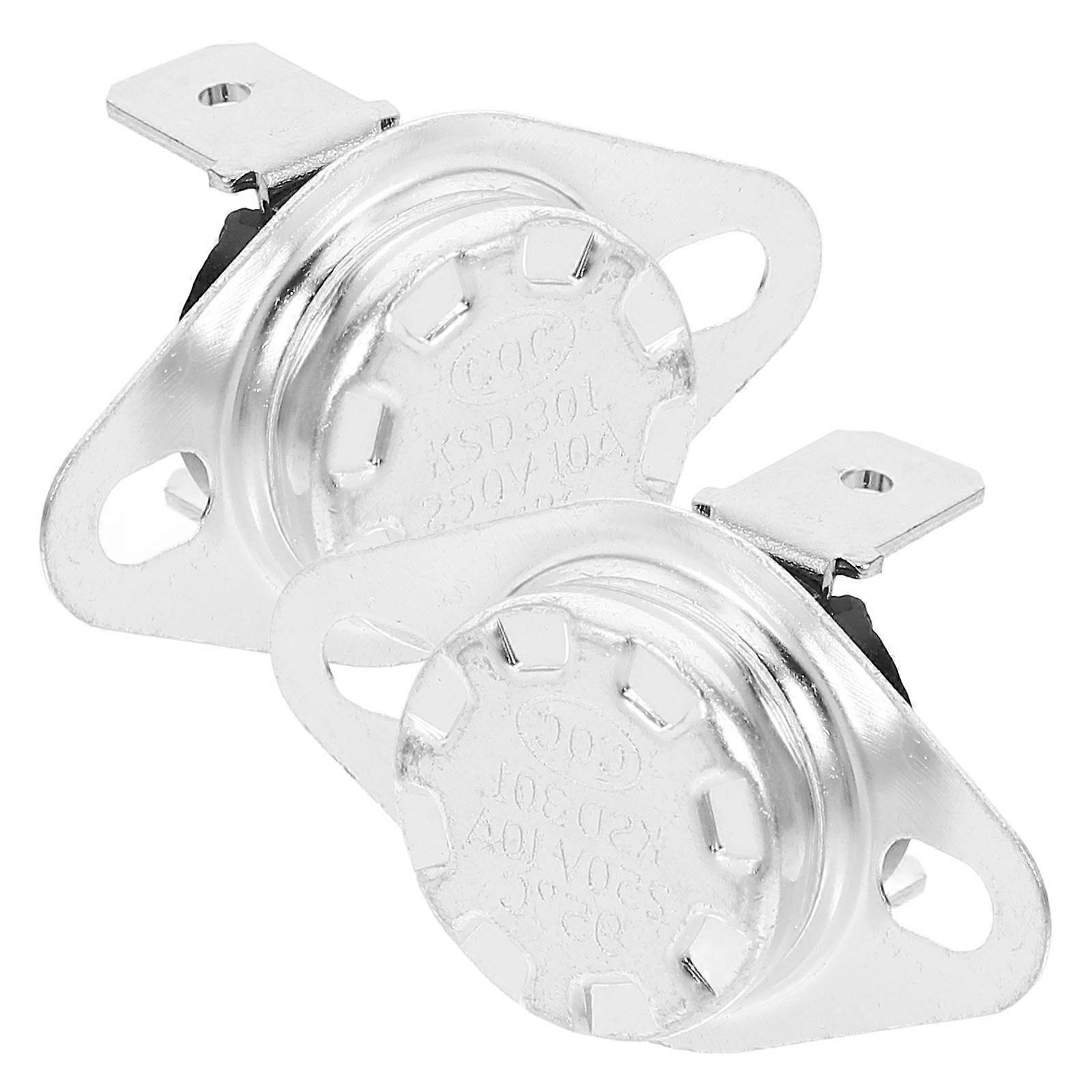 Thermal Cut Off Fuse Thermostat Switch Precise Temperature Control Water Heater Maintenance and Repairs 2Pcs