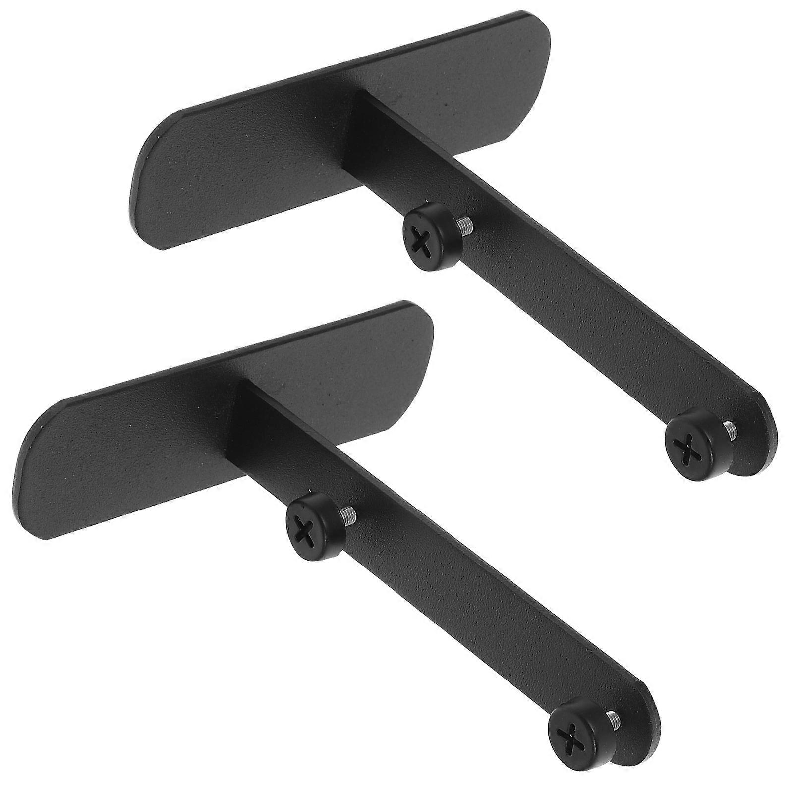 Pegboard Metall Tischplatte Pegboard Stand Schreibtisch Pegboard Paneele Bürostütze T-förmig 13,00 x 11,50 x 3,50 cm 2Pack