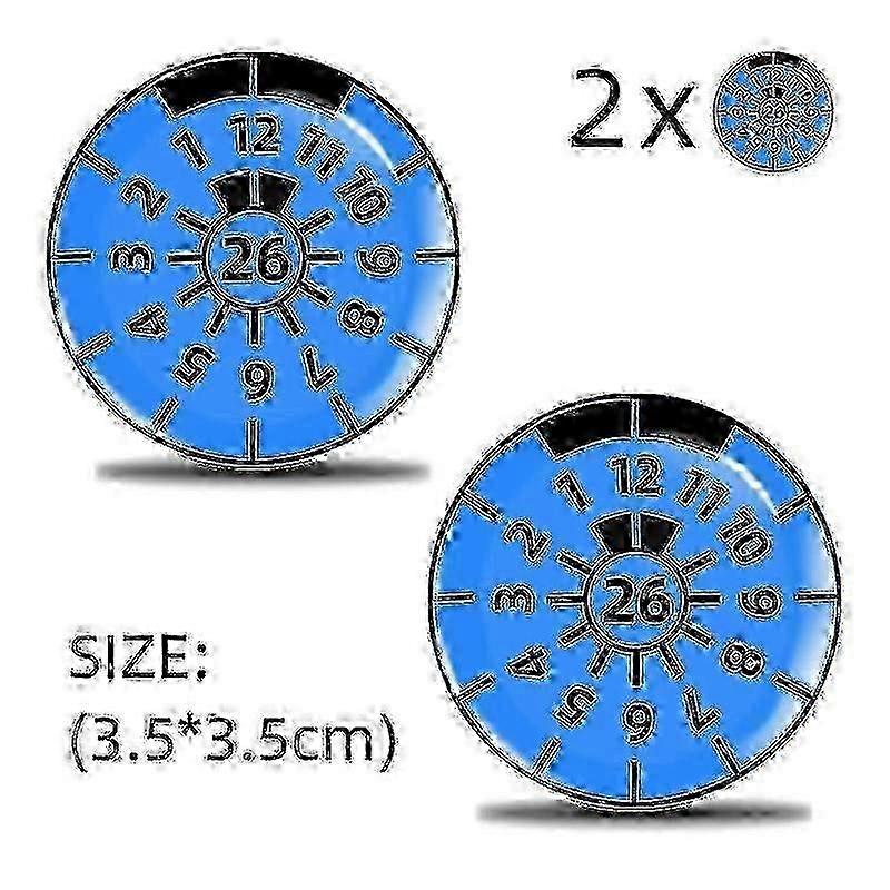 Nummernschild Gel Aufkleber für GSLA E - 3D Design 2Er Set