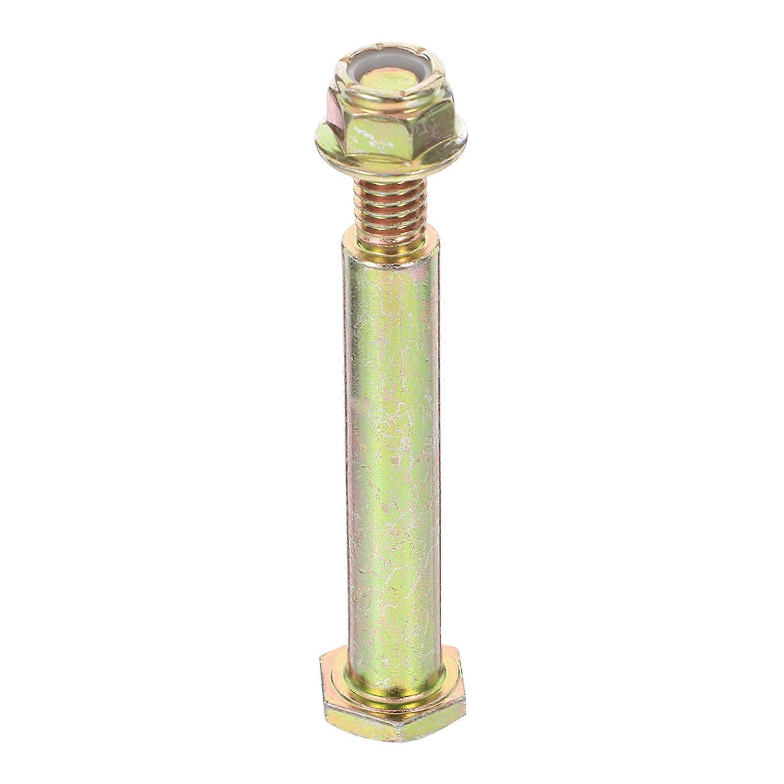 1 Set Wheel Bolt and Lock Nut Kit for Lawn Mowers – Durable Steel Screws for Easy Installation and Wide Model Compatibility