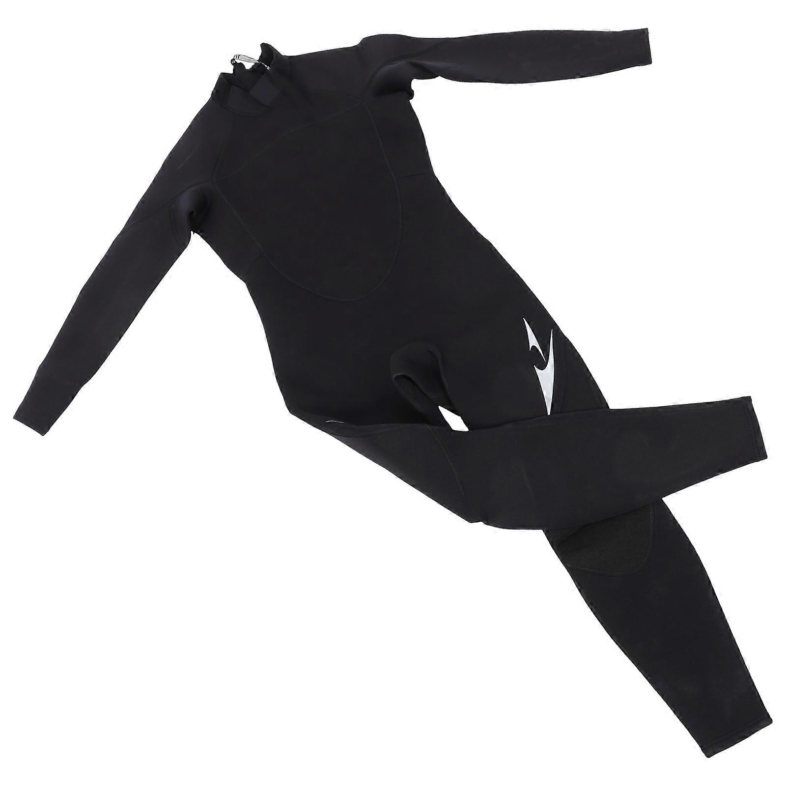 Men's Long Sleeve Wetsuit Thermal Diving Suit for Surfing, Snorkeling, and Cold Water Activities – Enhanced Insulation and Comfortable Fit