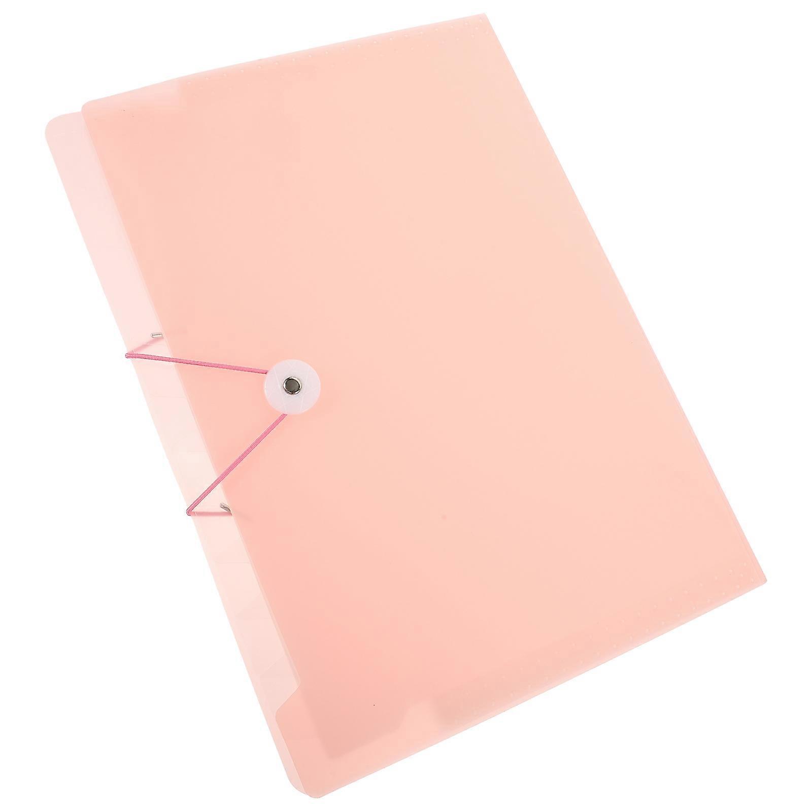 Accordion File Folder Organizer Paper Organization Home Study Students Plastic Expandable 32.50X24.50X2.00CM 1Pack