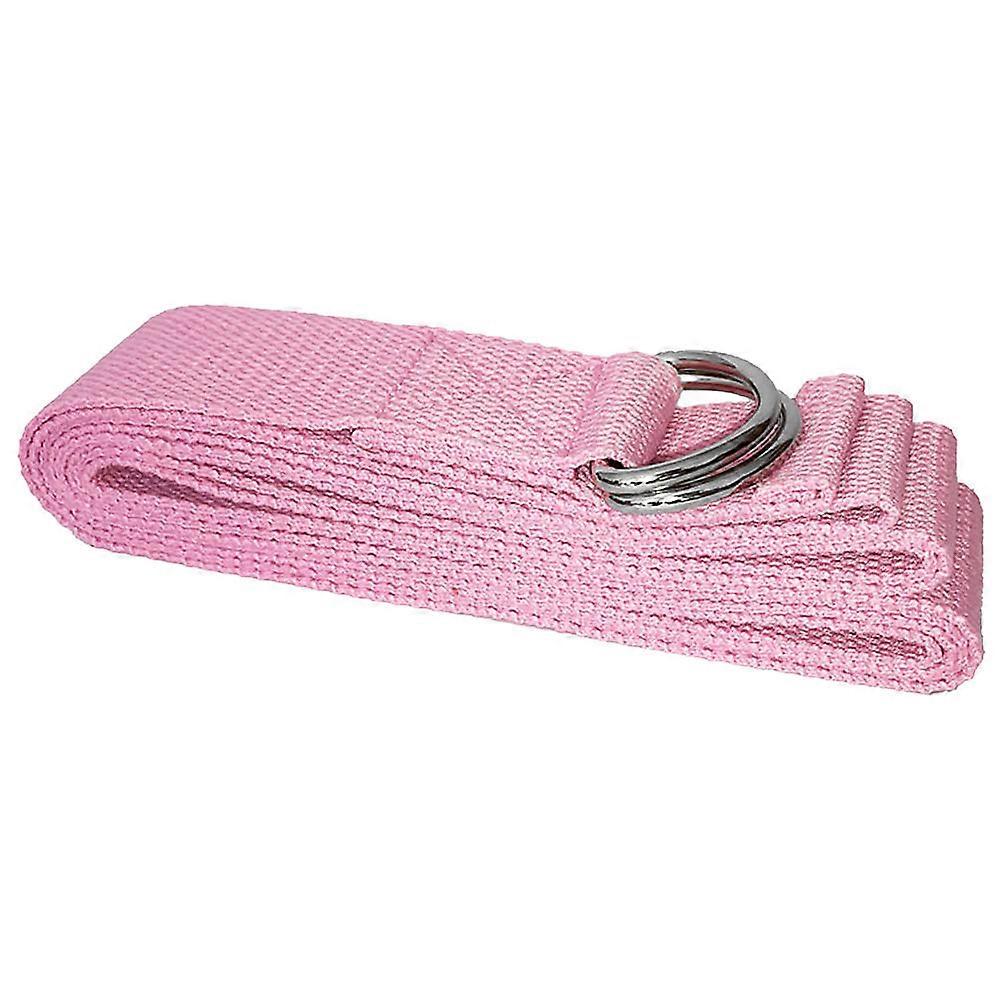 Gym Resistance Bands Elastic Exercise Pink 183x3.8CM Muscle Activation Lightweight 1Set