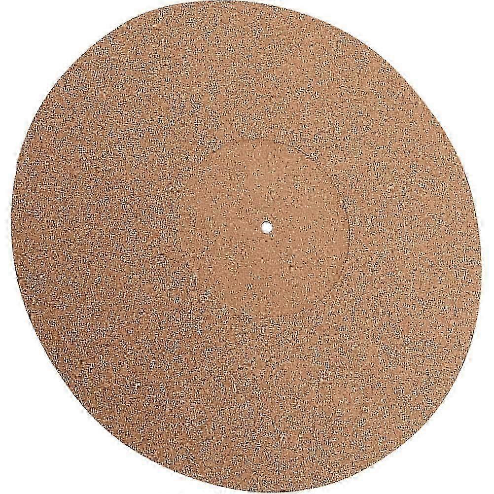 Cork Turntable Mat Practical Record Players Cork Turntable Mat Record Anti-Static Mat