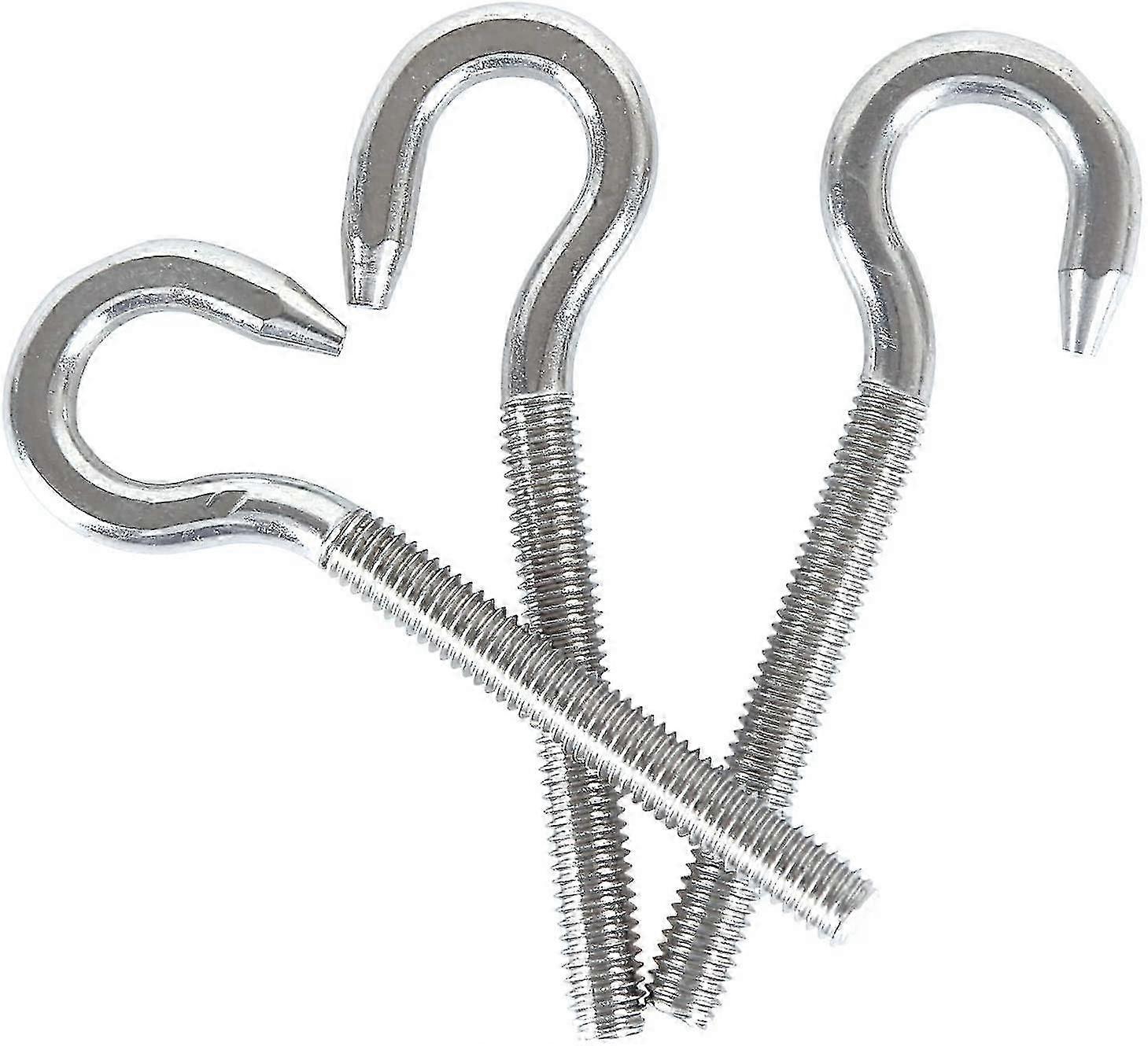 Stainless Steel M5 Round Head Screw Hook 10pcs