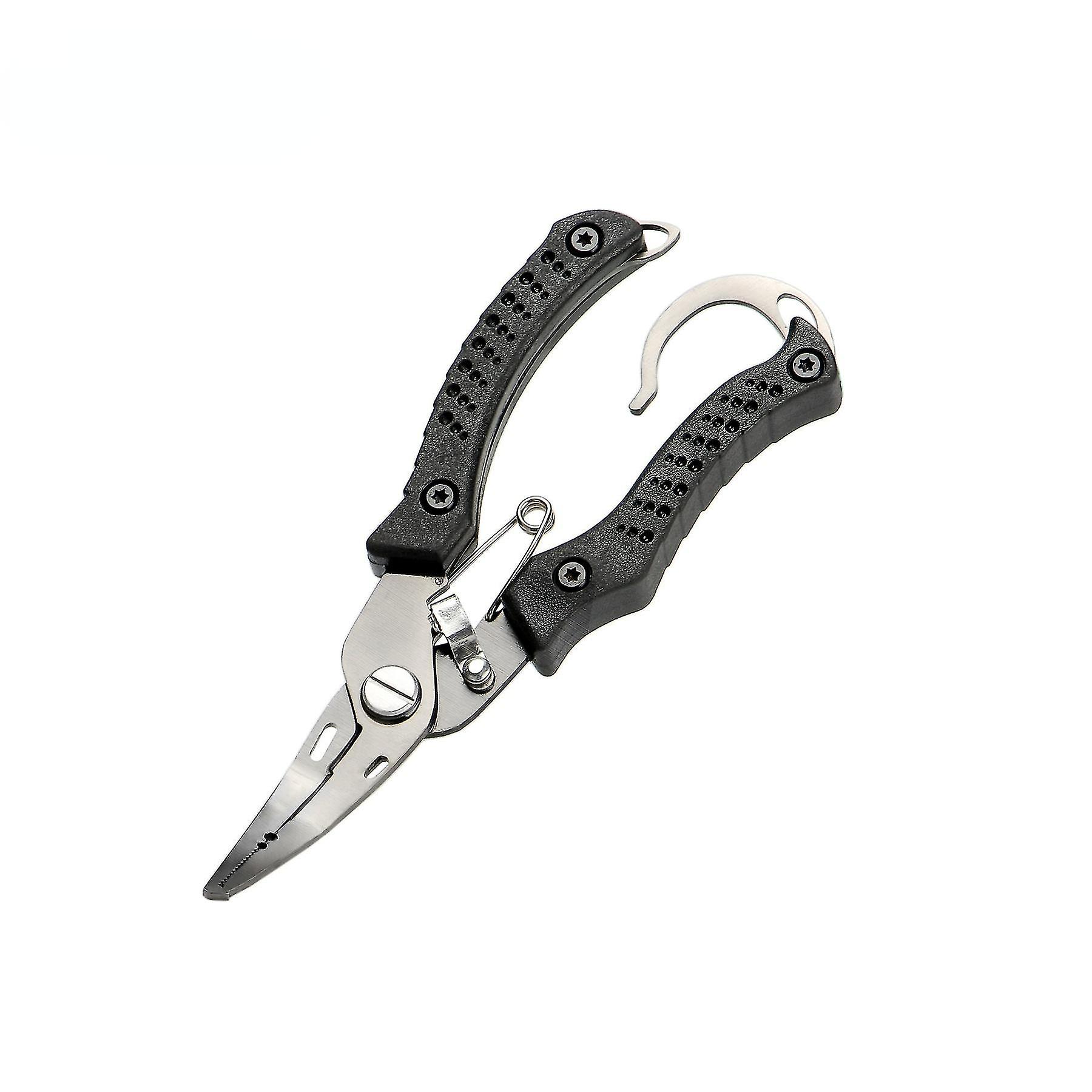 Fishing Pliers Scissors Curved Nose
