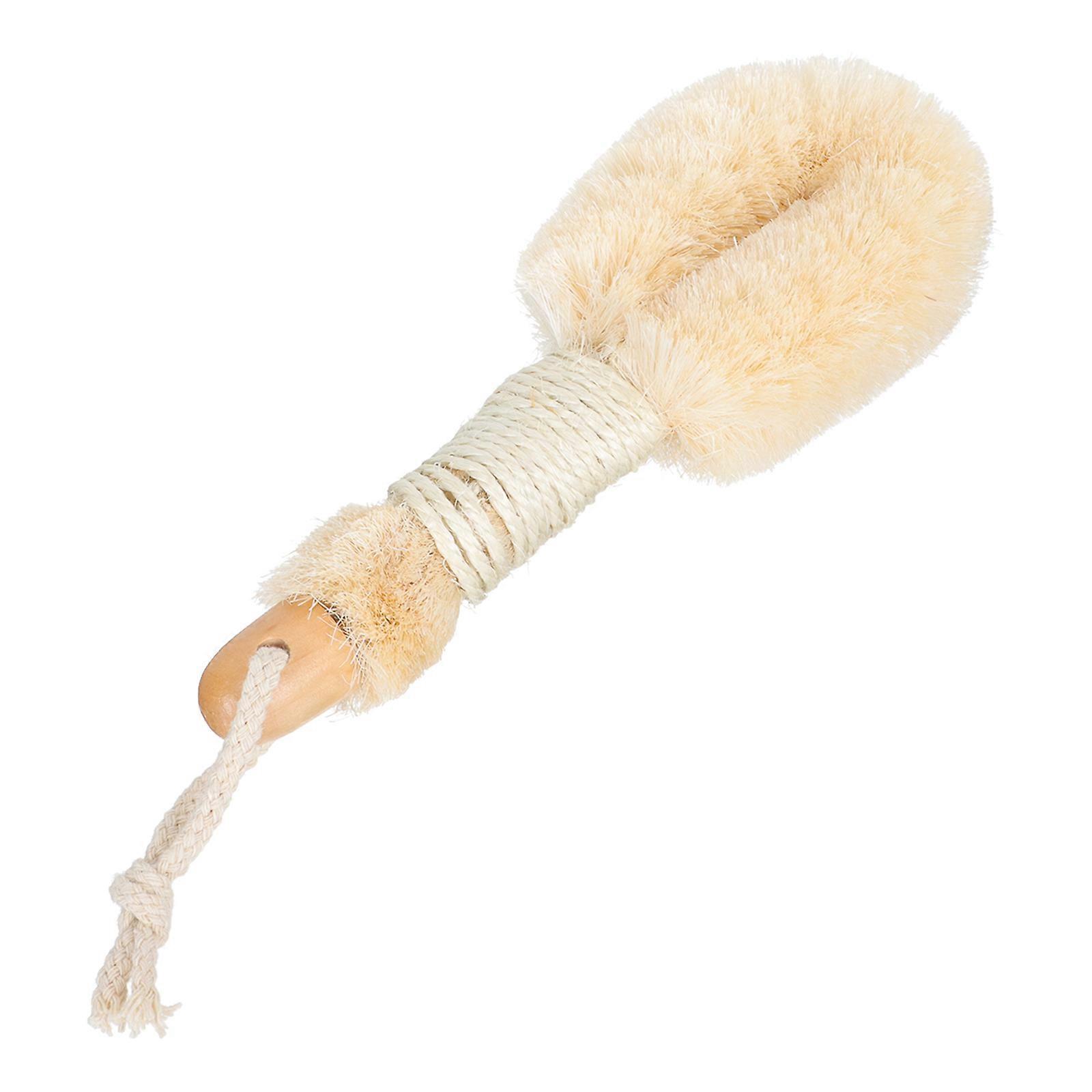 1pc Comfortable Bath Scrubber Simple Skin Exfoliating and Cleaning Brush
