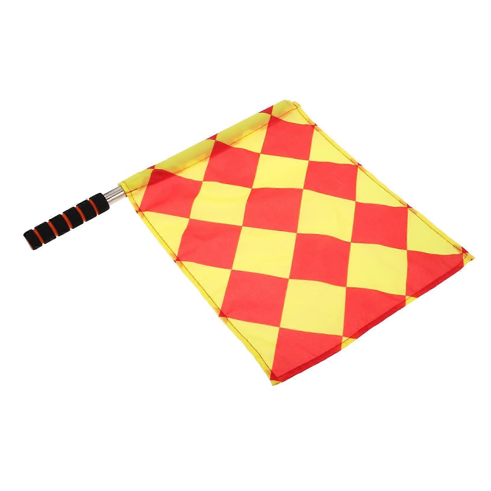 Football Football Flag Linesman Referee Flag Football Referee Flag Football Game Signal Flag For Competition And Training