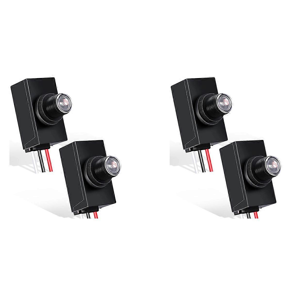 2 Pieces Dusk to Dawn Sensor for Outdoor Lighting 120-277V
